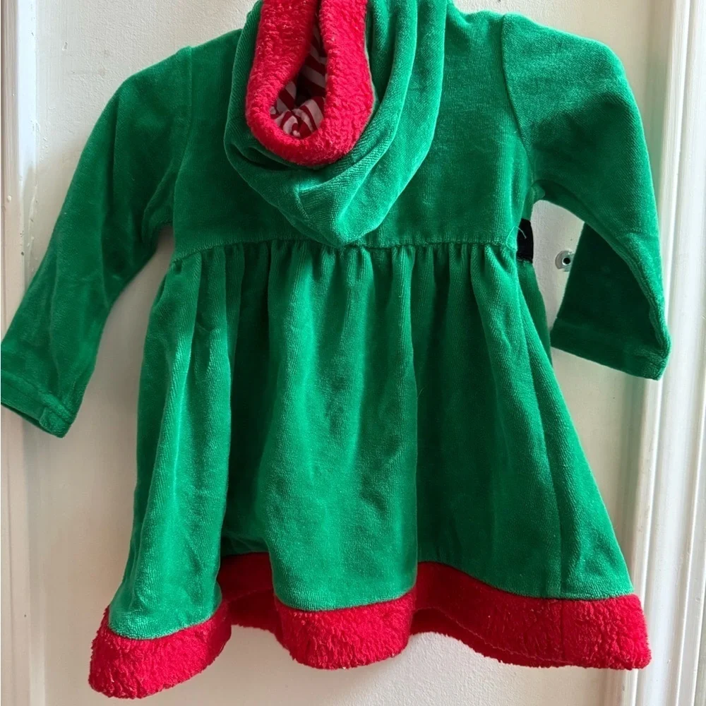 Hooded Christmas Dress
